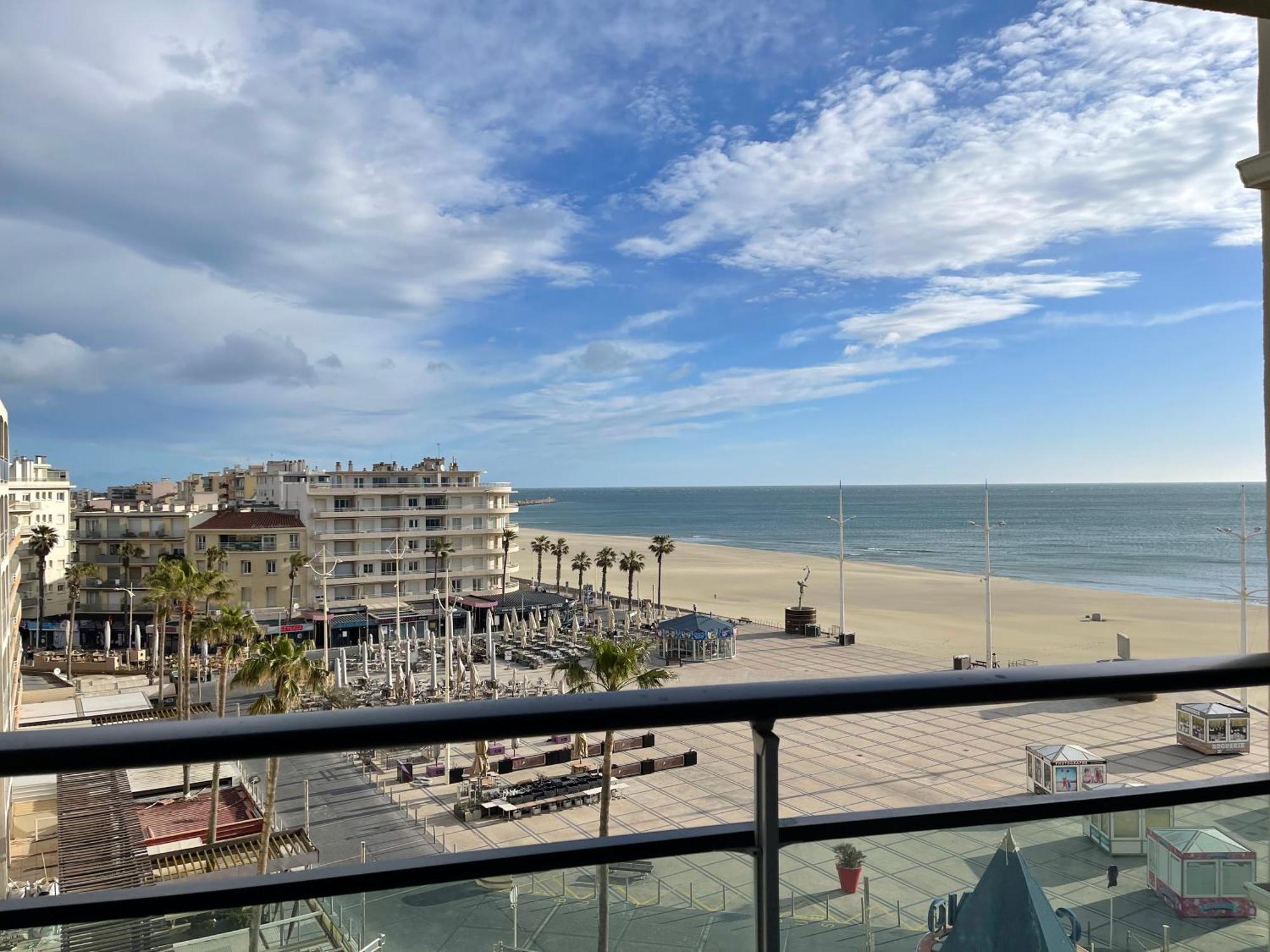 T2 Vue Mer Canet Plage - Le Petit Paradis 외부 사진