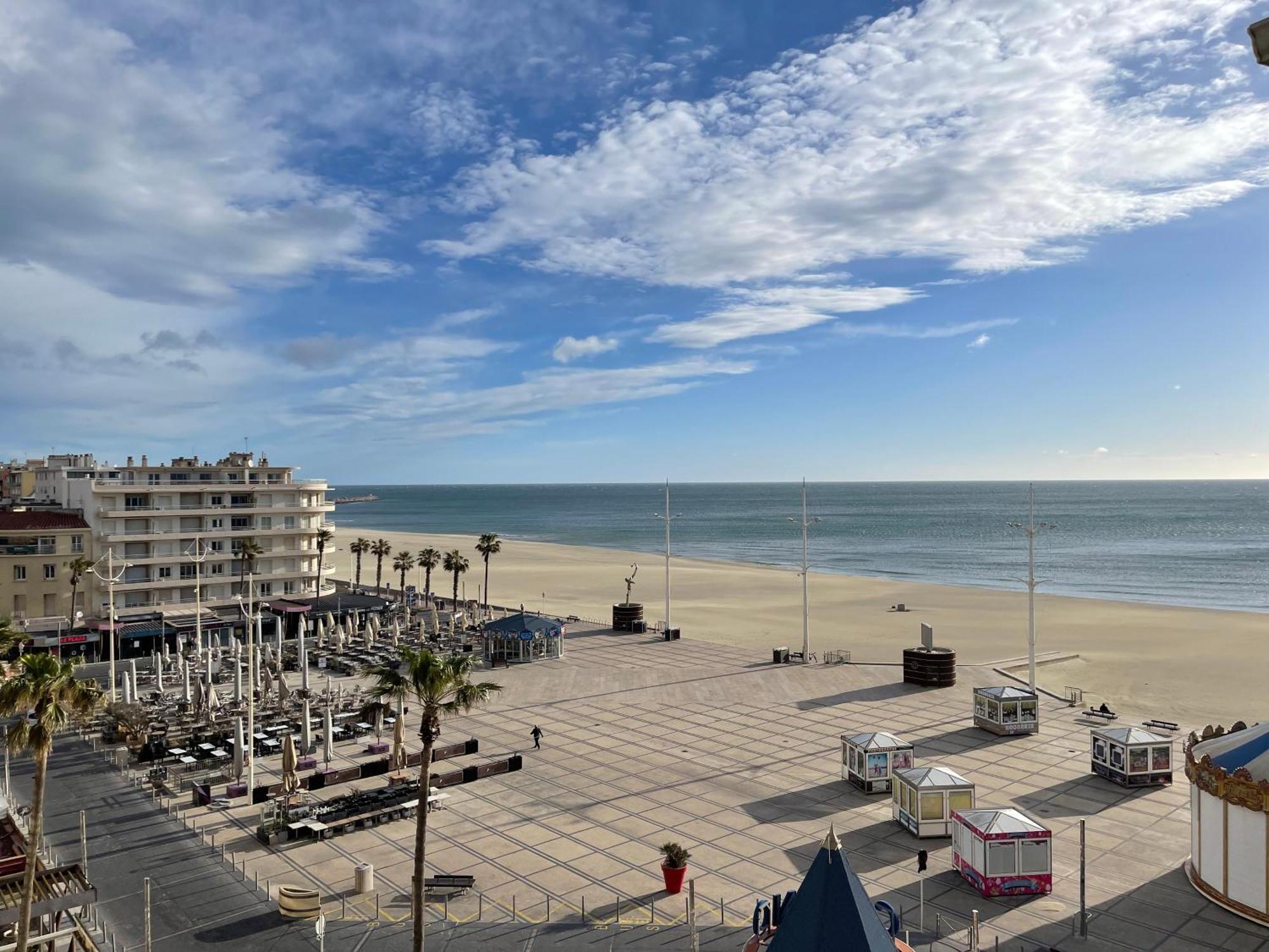 T2 Vue Mer Canet Plage - Le Petit Paradis 외부 사진