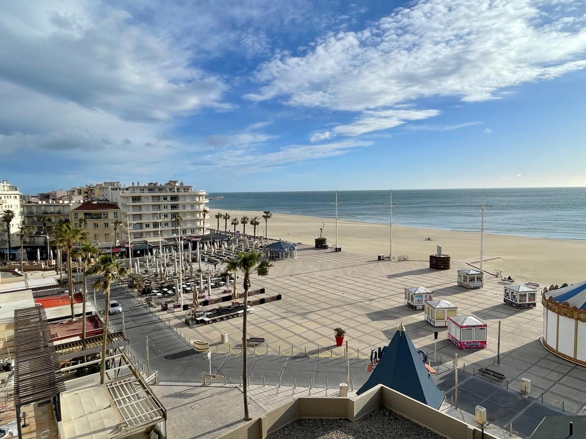 T2 Vue Mer Canet Plage - Le Petit Paradis 외부 사진