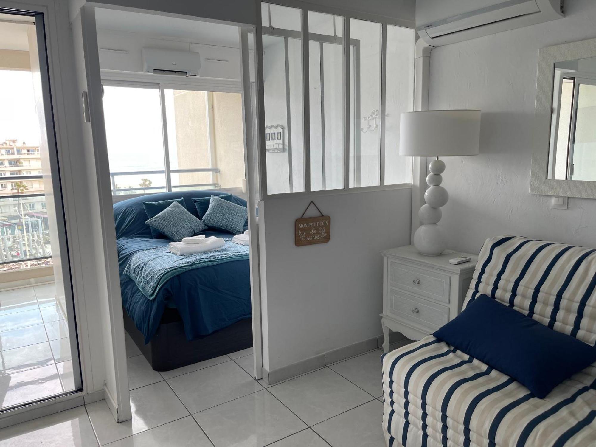 T2 Vue Mer Canet Plage - Le Petit Paradis 외부 사진